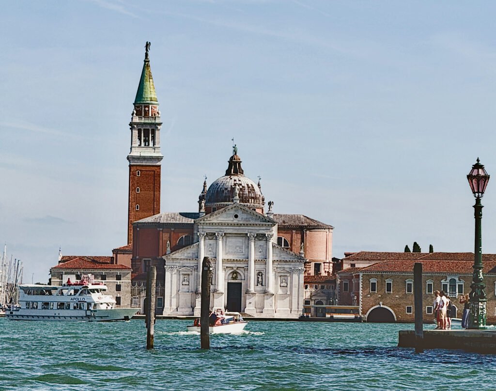 Church of San Giorgio Maggiore in Venezia Italia.