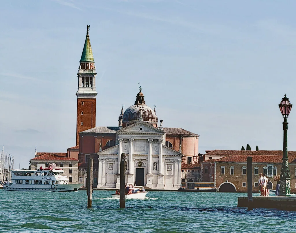 Church of San Giorgio Maggiore in Venezia Italia.